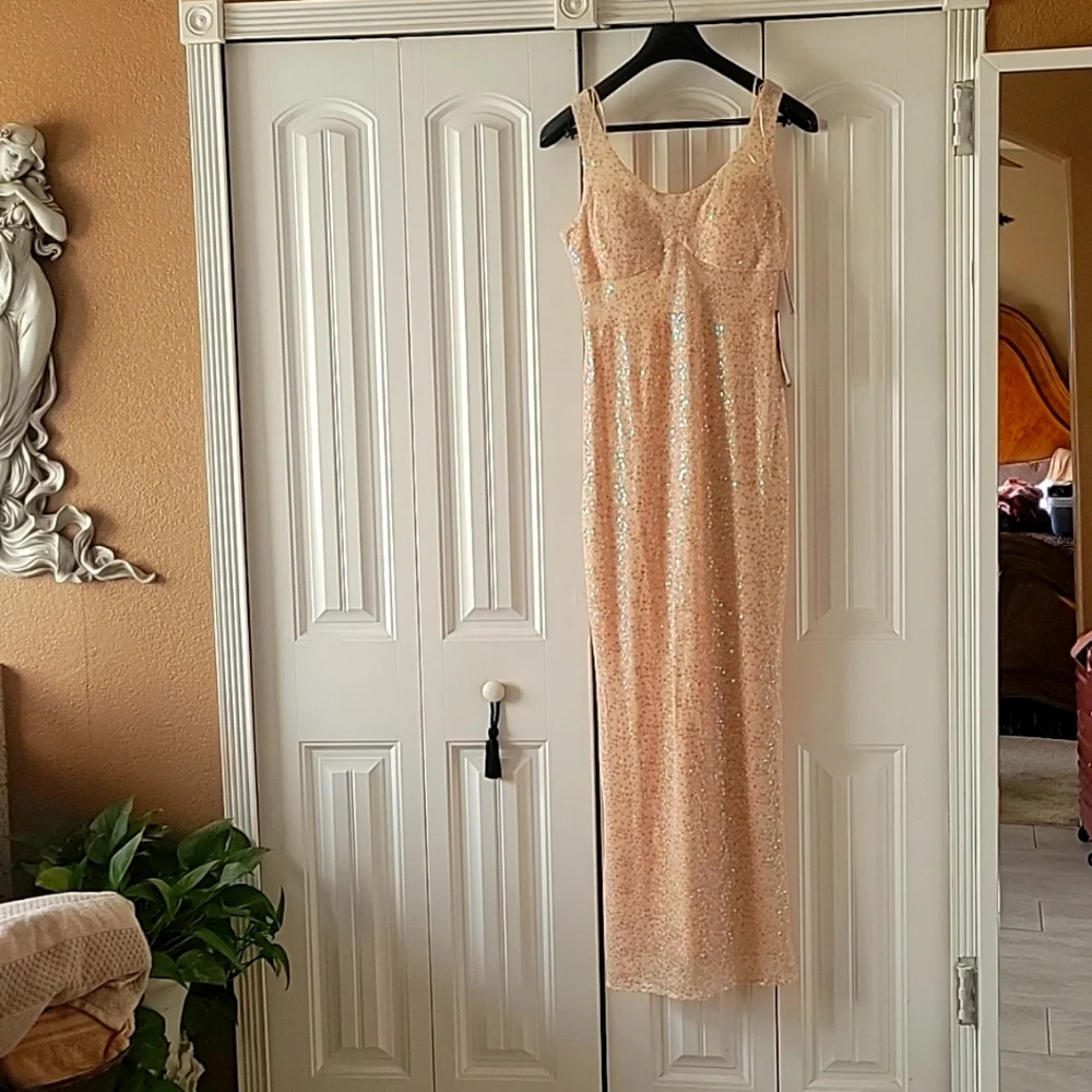 NW NIGHTWAY FORMAL blush size 10 - Picture 1 of 9